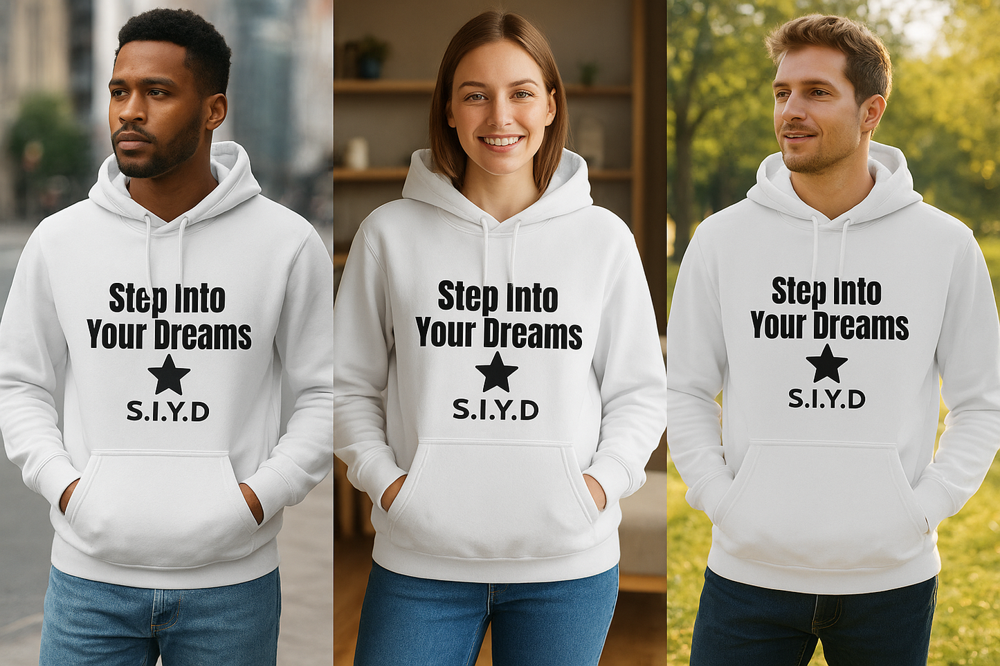 Step Into Your Dreams – Motivational Unisex T-Shirt