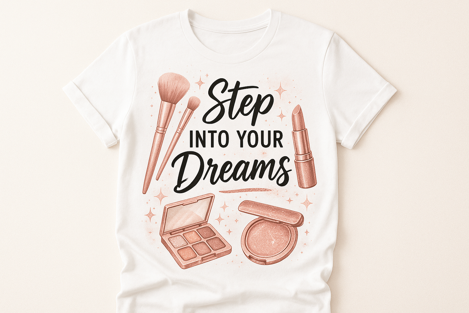 mackup step into your dreams shirt