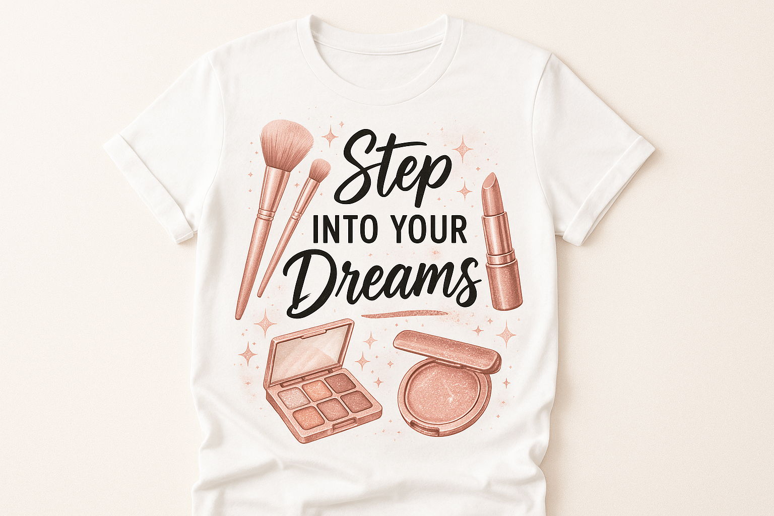 mackup step into your dreams shirt